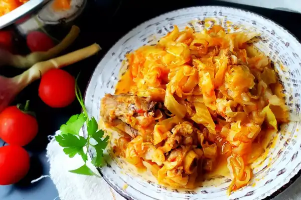 Свинско с прясно зеле